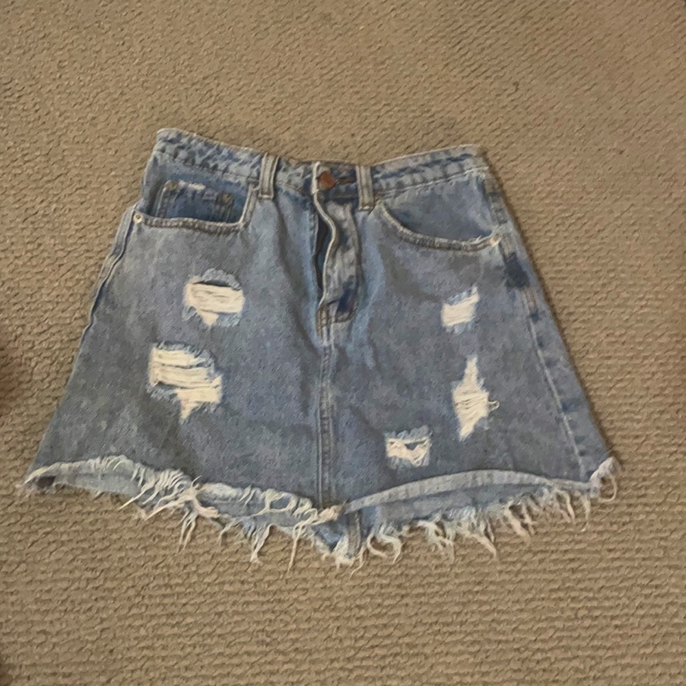 Jean skirt